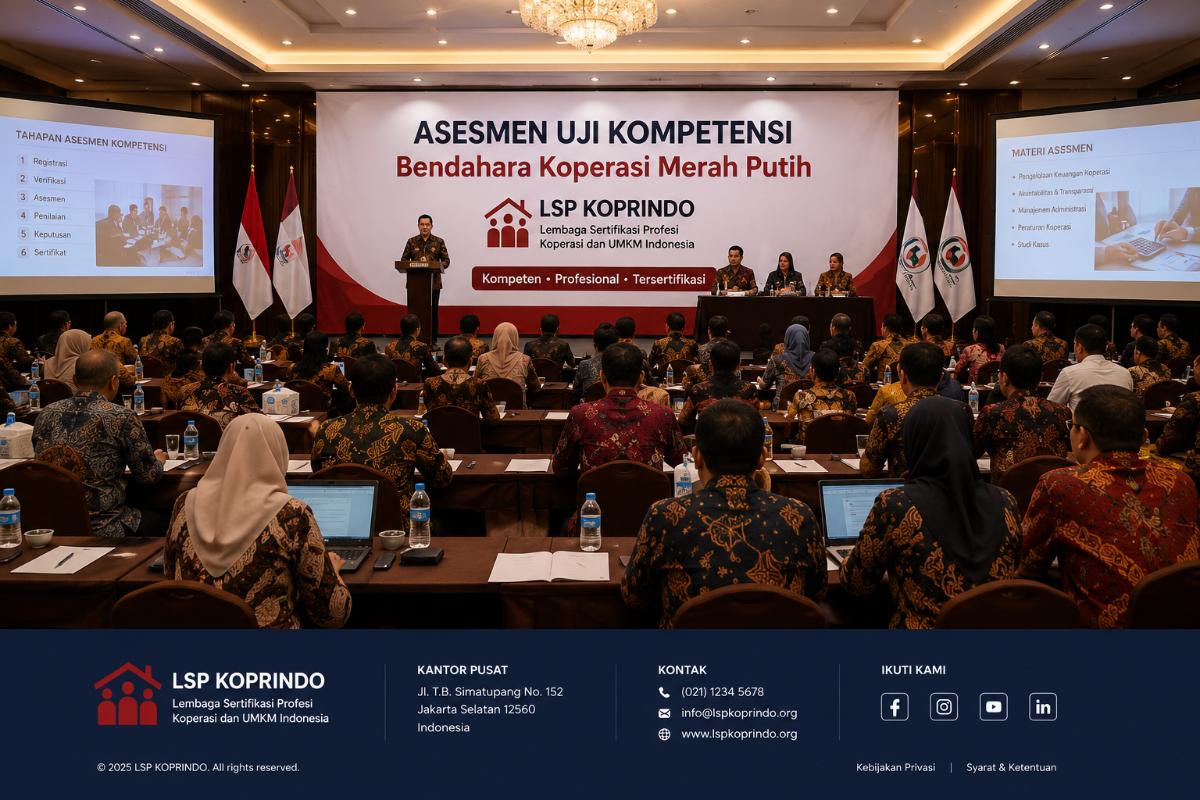 Asesmen Uji Kompetensi Bendahara Koperasi Merah Putih