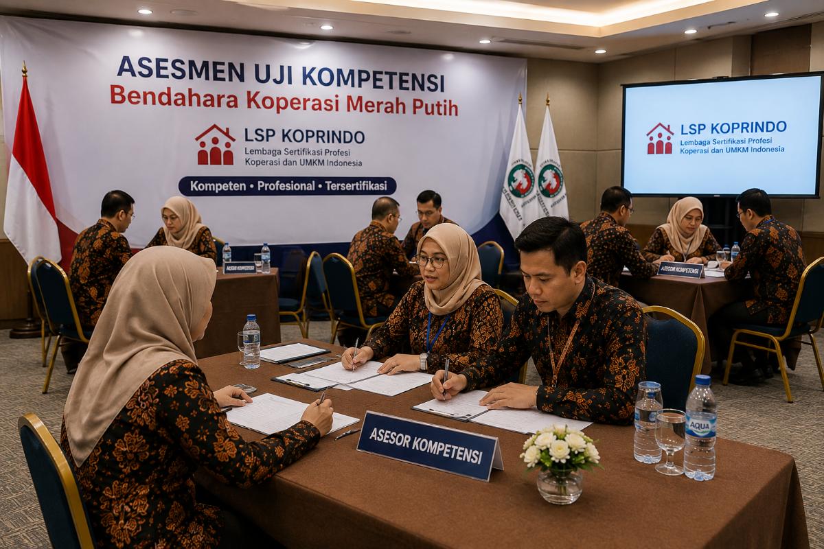 Kegiatan koperasi dan UMKM LSP KOPRINDO